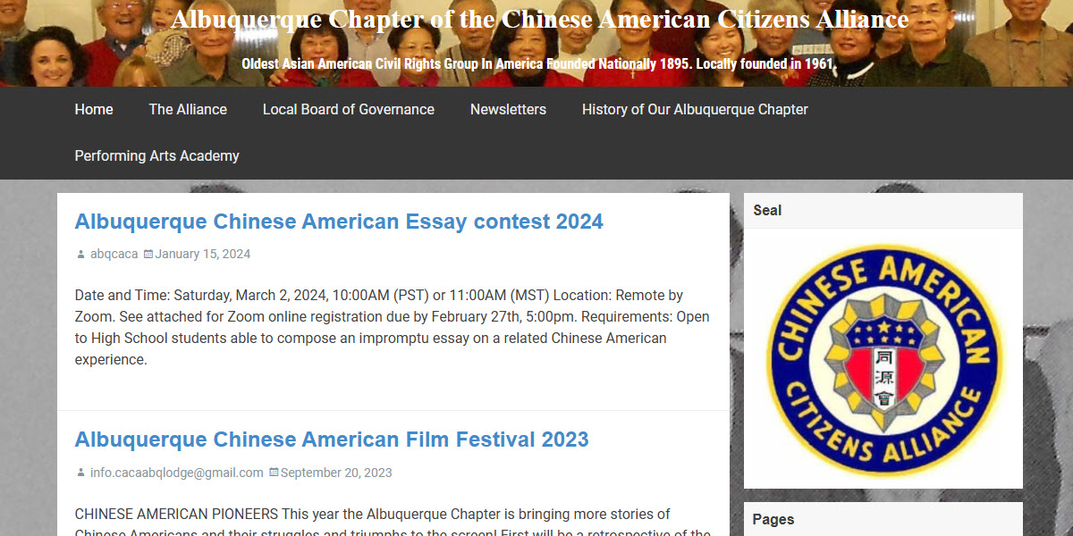 Albuquerque Chapter of the Chinese American Citizens Alliance