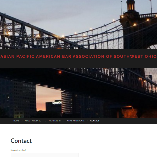 Asian Pacific American Bar Association of Southwest Ohio - Chinese organization in Cincinnati OH