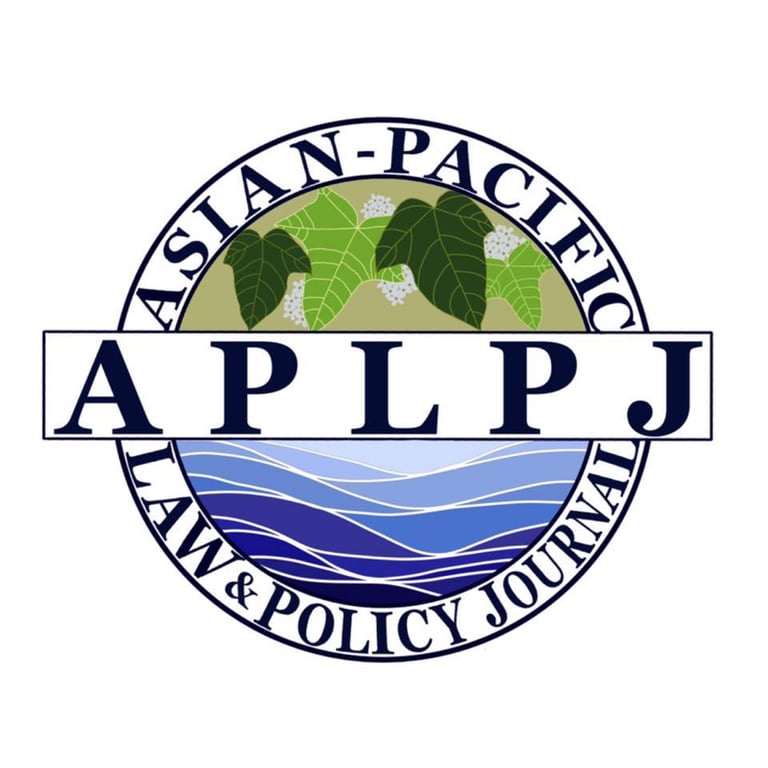 Asian-Pacific Law and Policy Journal at UH Manoa - Chinese organization in Honolulu HI