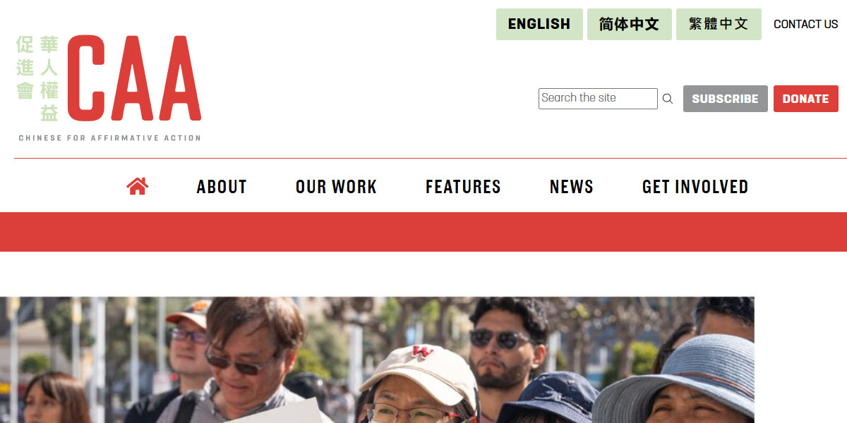 Chinese for Affirmative Action