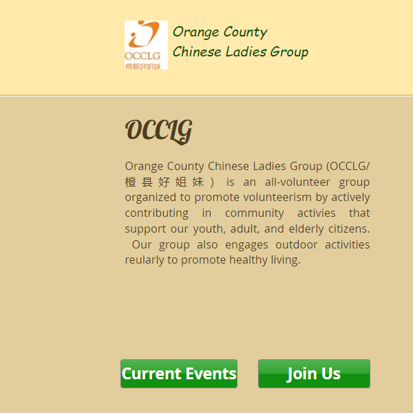 Orange County Chinese Ladies Group - Chinese organization in  CA