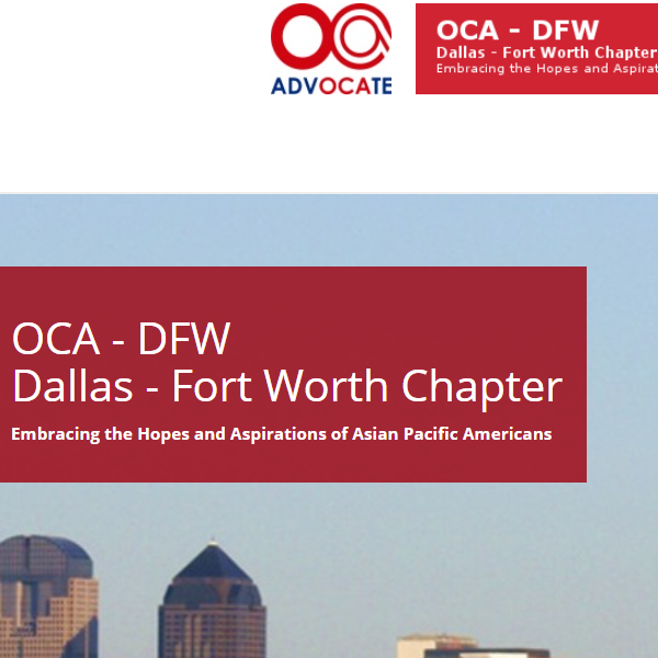 Organization of Chinese Americans Asian Pacific American Advocates Dallas Fort Worth - Chinese organization in Dallas TX