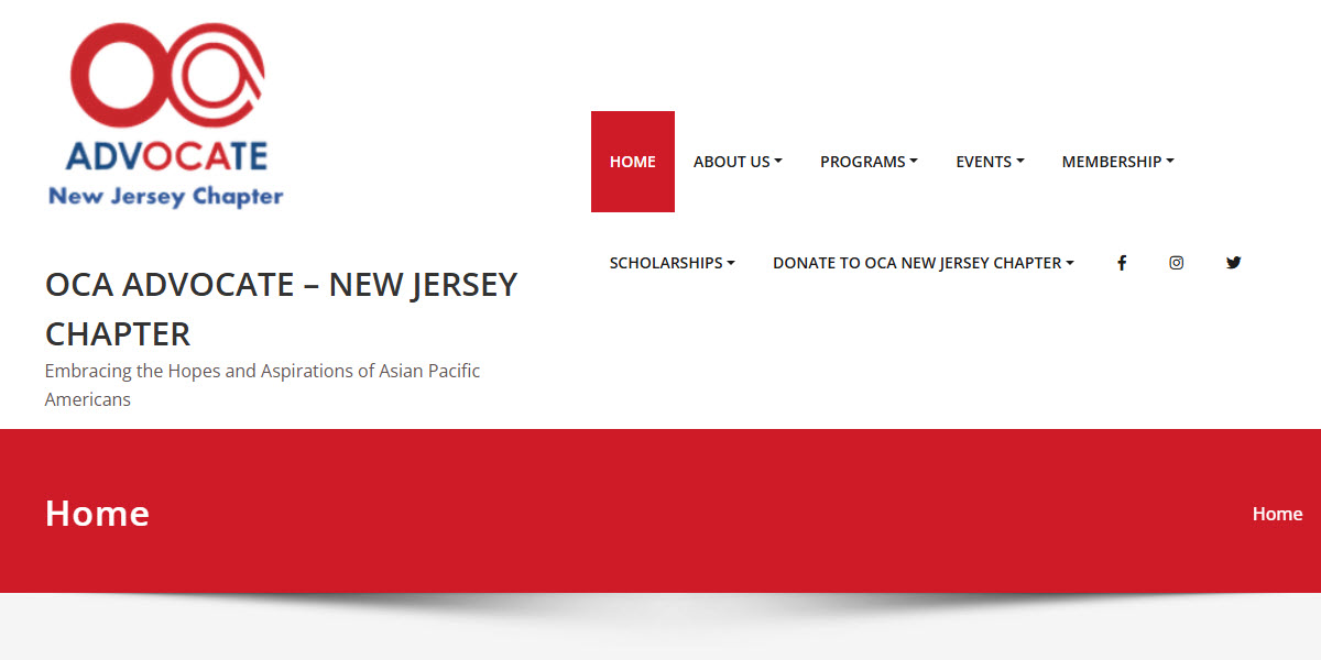 Organization of Chinese Americans Asian Pacific American Advocates New Jersey