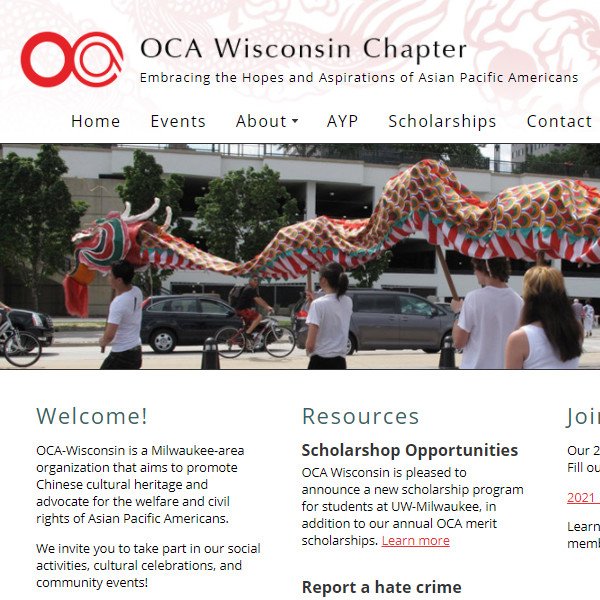 Chinese Category Near Me - Organization of Chinese Americans Asian Pacific American Advocates Wisconsin